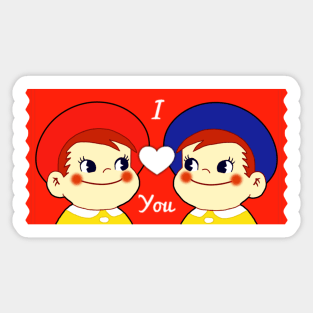 Poco-chan x2 I <3 You Sticker